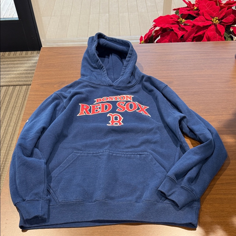 Stitches Boston Red Sox Navy Hoodie